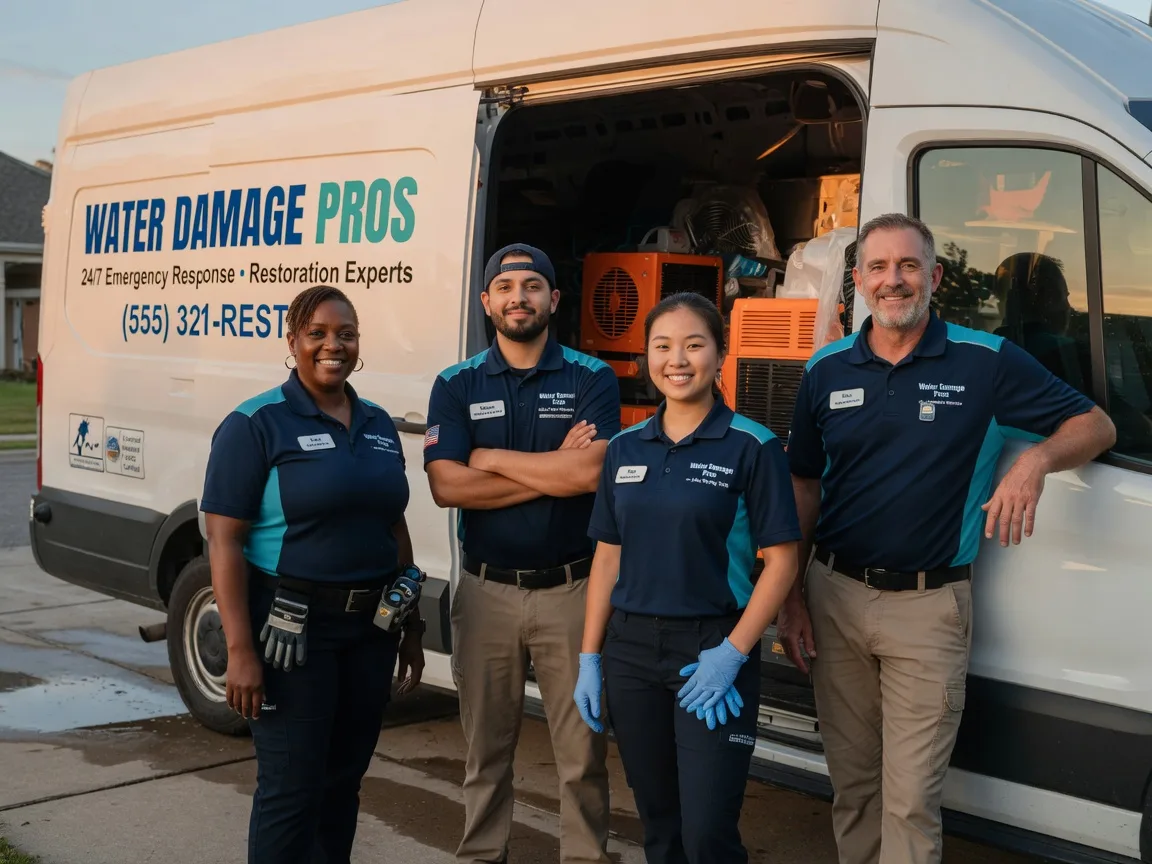 Water Damage Restoration company in Reddell, LA