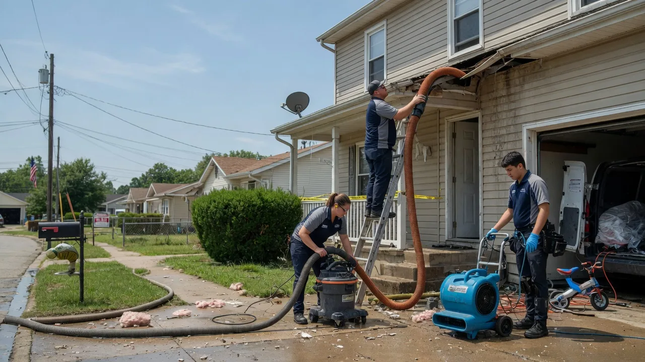 Water Damage Restoration in Reddell, LA near me